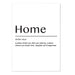 Home Art Print - MJ Design Studio