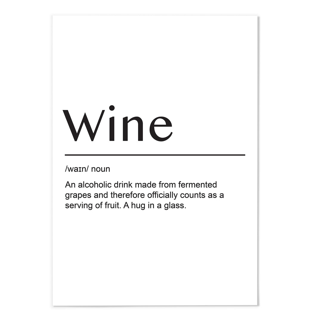 Wine Art Print - MJ Design Studio