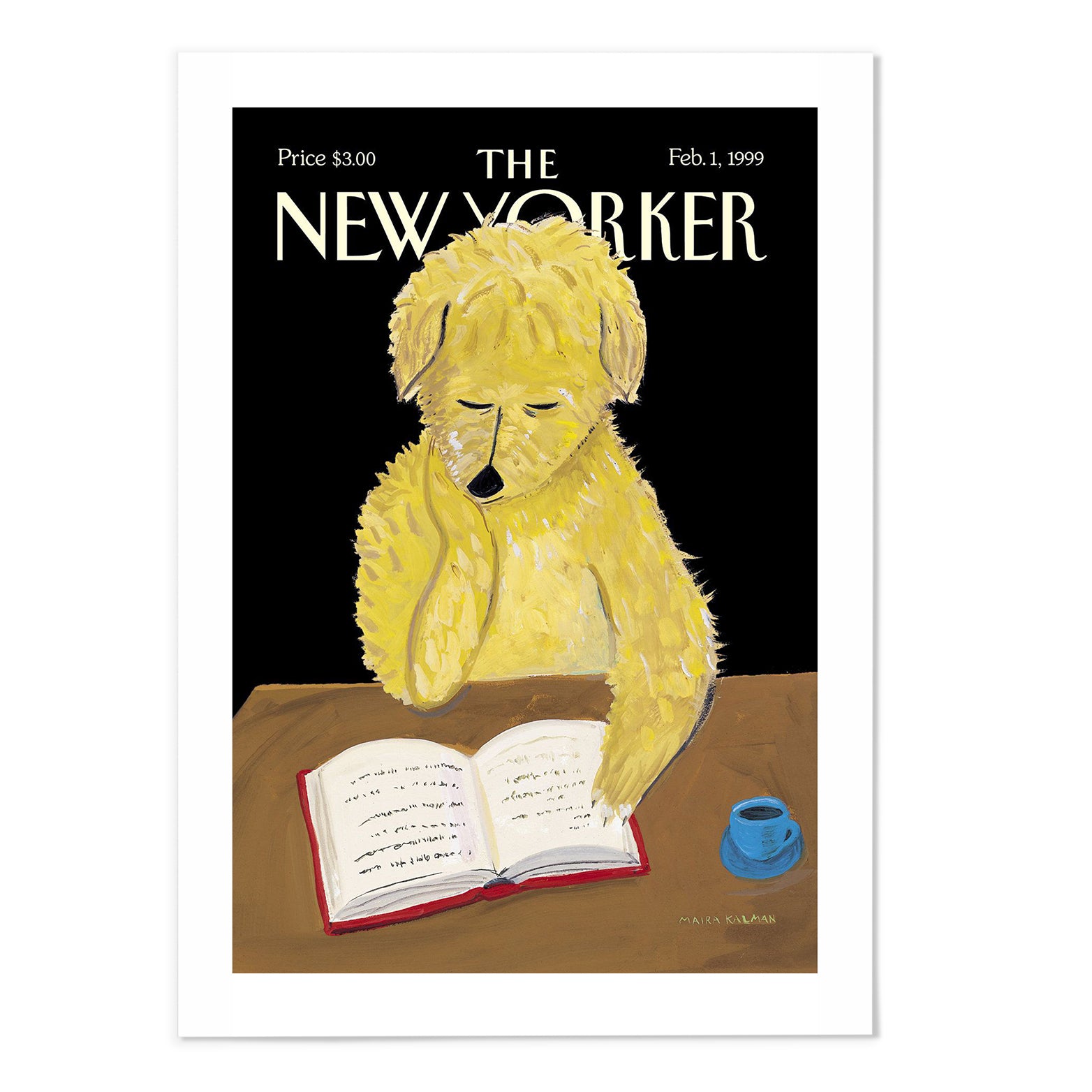 Vintage The New Yorker Art Print