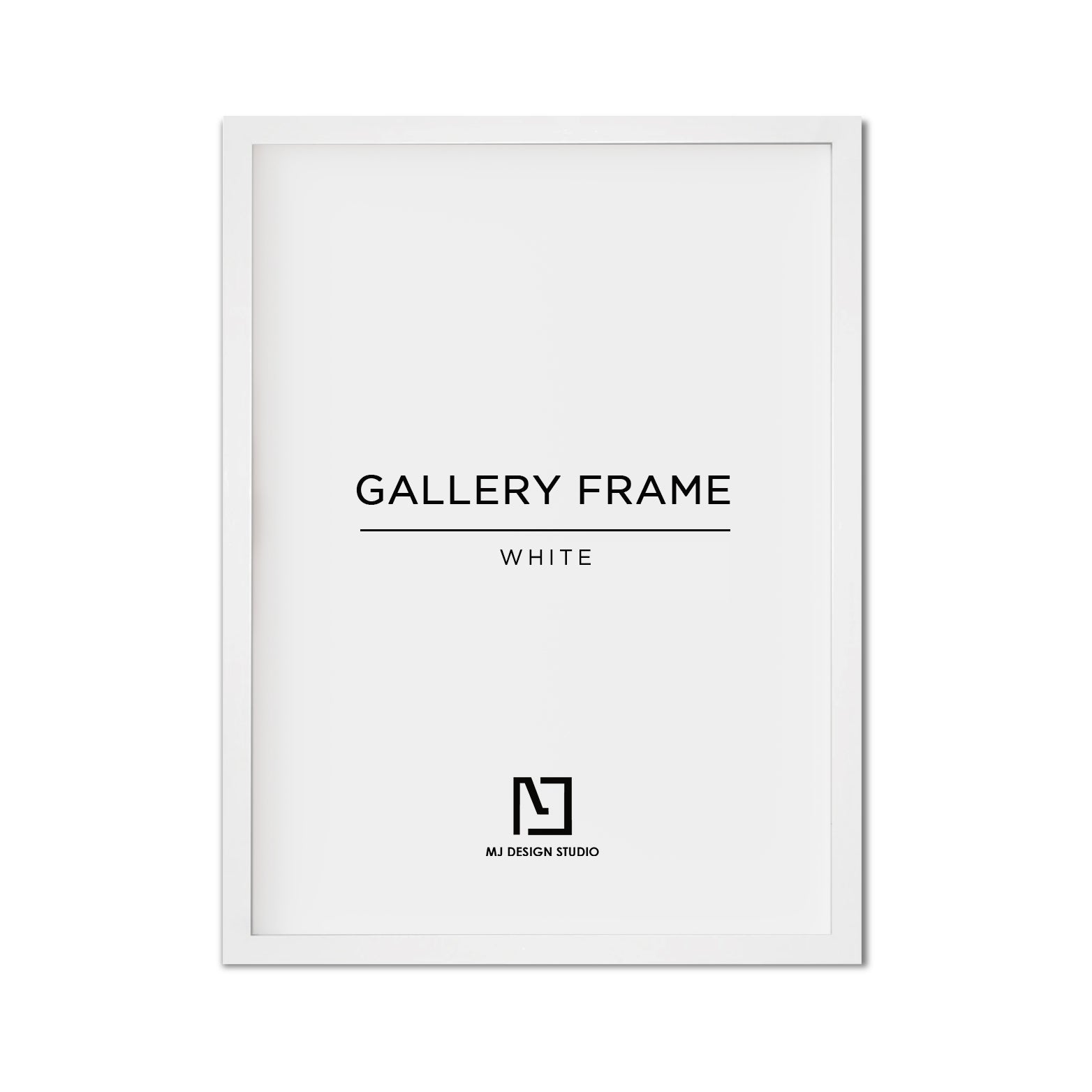 Gallery White Frame - MJ Design Studio