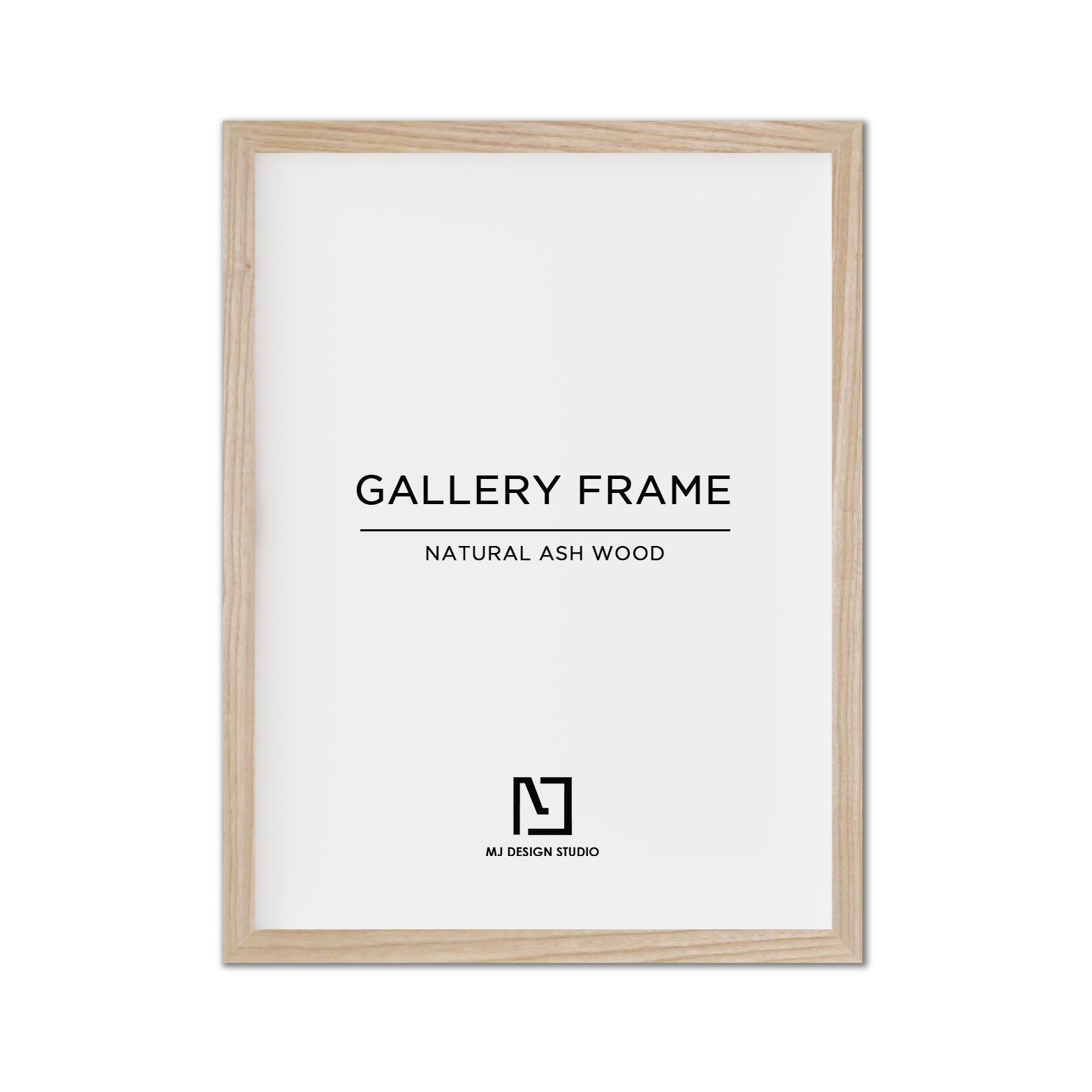 Natural Ash Wood Frame – MJ Design Studio